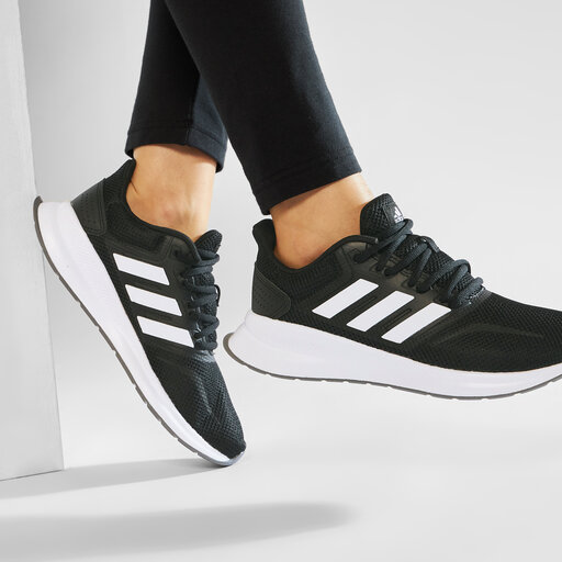 Scarpe running adidas Runfalcon F36218 Nero | escarpe.it