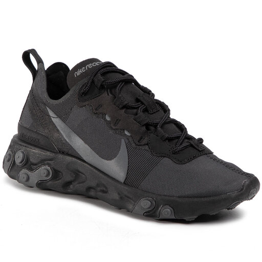 Arado suficiente perecer Zapatos Nike React Element 55 BQ6166 008 Black/Dark Grey • Www.zapatos.es