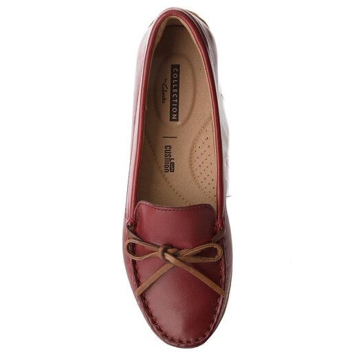 Mocassins Clarks Dameo Swing 261330214 Bordeaux chaussures