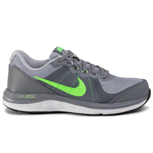 Nike Dual Fusion X 2 (GS) 820305 003 Cool Grey/Vltg Grn/Wlf • Www.zapatos.es