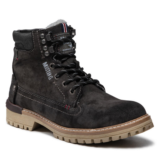 Trappers Mustang 4142-602-20 Dunkle Grau | epantofi.ro