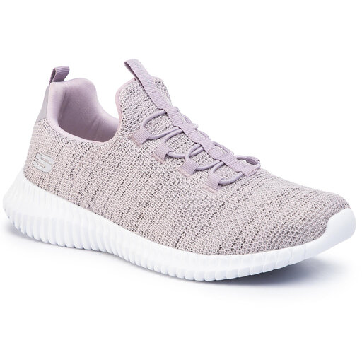 Sneakersy Skechers Social Muse 88888135 LAV Fioletowy eobuwie .pl