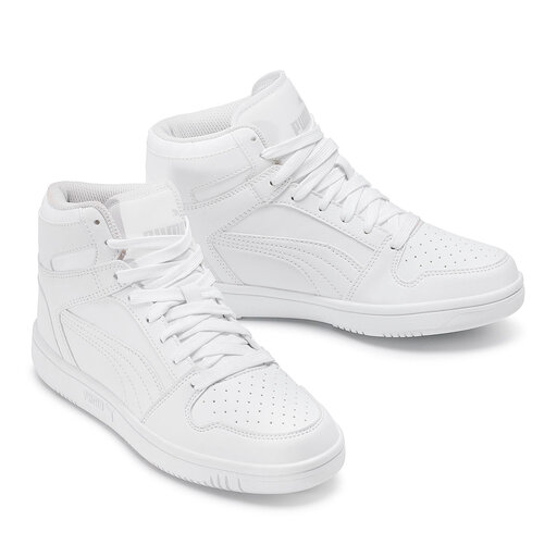 puma white rebound