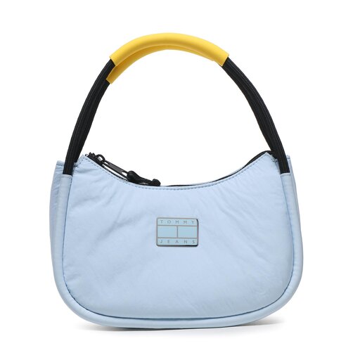 Handtasche Tommy Jeans Tjw Summer Festival Shoulder Bag AW0AW14962 Himmelblau