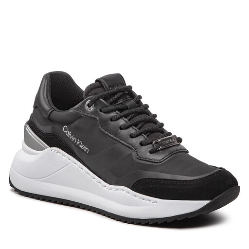 Sportcipők Calvin Klein Internal Wedge Lace Up HW0HW00917 Fekete