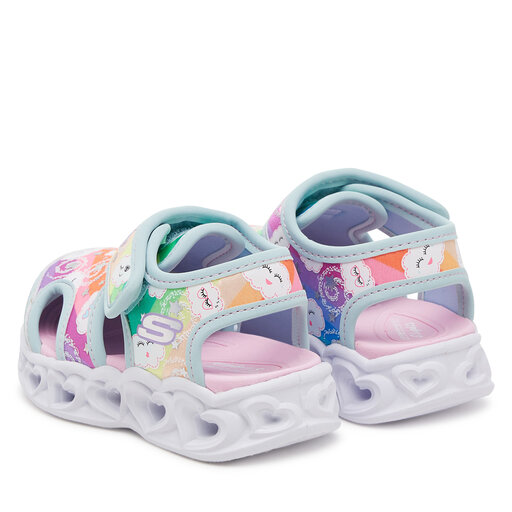 ちゅみ Босоніжки Skechers Heart Lights Sandals-Cutie Clouds 302977N/TQMT