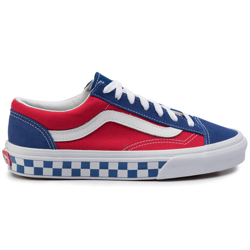 Vans red blue checkerboard outlet