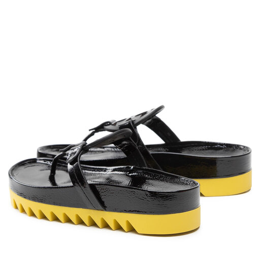 Japonki Tory Burch Miller Cloud Lug 136401 Czarny | eobuwie