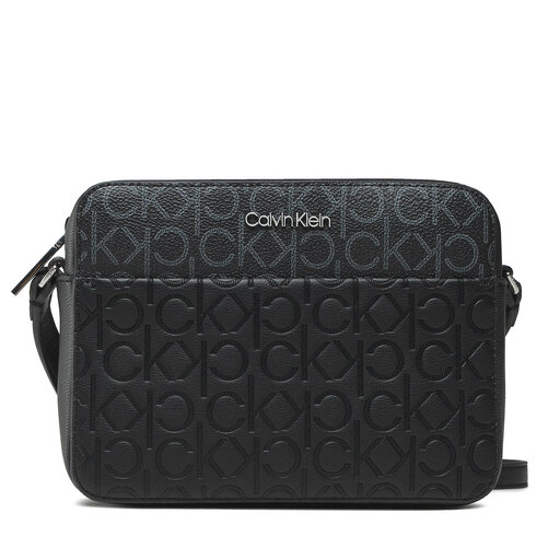 Ročna torba Calvin Klein Mono Mix Camera Bag K60K608426 Črna