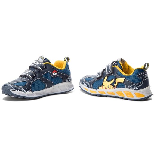 Andrew Halliday Slip shoes Royal family Sneakers Geox J Shuttle B. C J8294C 014BU C4054 D Navy/Yellow •  Www.epantofi.ro
