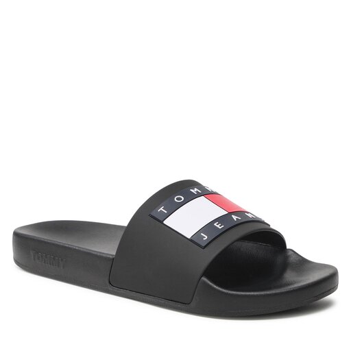 Chanclas Tommy Jeans Pool Slide Ess EM0EM01191 BDS zapatos.es