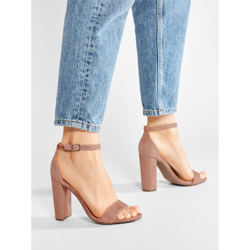 Carrson tan suede top