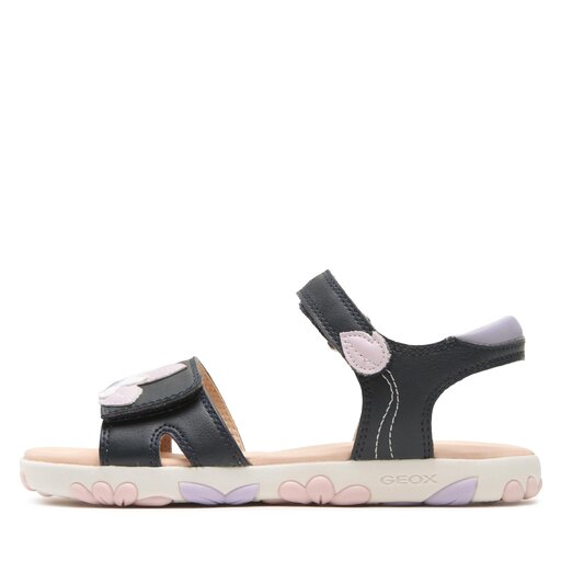 Sandali Geox J Sandal Haiti Girl J358ZA000BCC0694 D Navy Pink escarpe