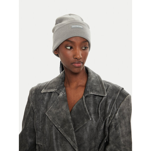 Calvin klein beanie grey deals