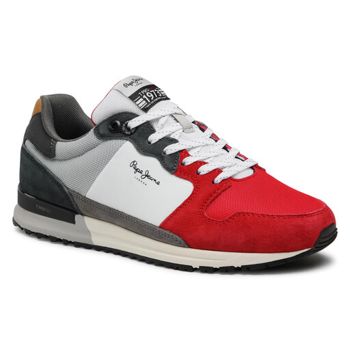 Laisvalaikio batai Pepe Jeans Tinker Pro Rump 2.0 PMS30730 Red 255 •  Www.eavalyne.lt