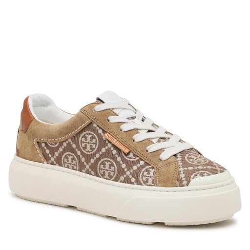 TORY BURCH｜SNEAKERS (T MONOGRAM LADYBUG SNEAKER (150229 Sneakers Tory Burch Monogram Ladybug 150229 Maro | epantofi.ro