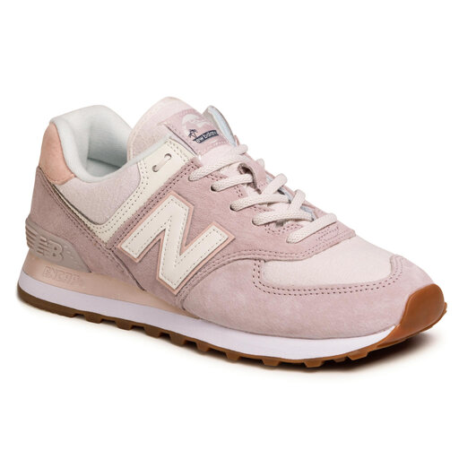 new balance beige et rose 574