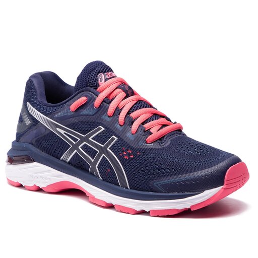 Buty Asics Gt 2000 7 1012A147 Peacoat Silver 401 eobuwie .pl
