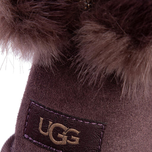 Mini puff clearance crystal bow ugg