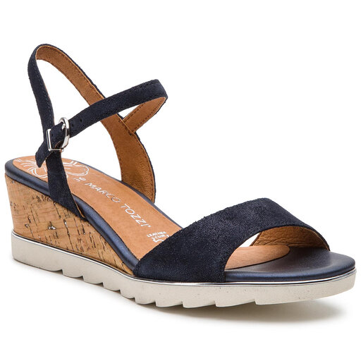 Sandali Marco Tozzi 2 28724 22 Navy Metallic 824 escarpe
