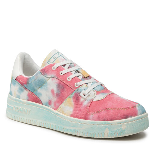 Laisvalaikio batai Tommy Jeans Tie Dye Basket EM0EM00952 Crest CTE •  Www.eavalyne.lt