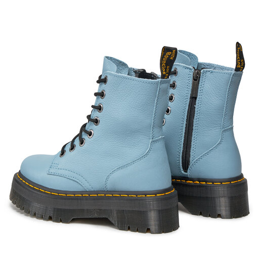 Leather Boots Dr Martens Schuhe Blau Blaue MARTENS Online Kaufen