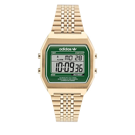 クリード・アベンタス（斗偉氏用） Годинник adidas Originals Street Digital Two AOST22071 Золотий