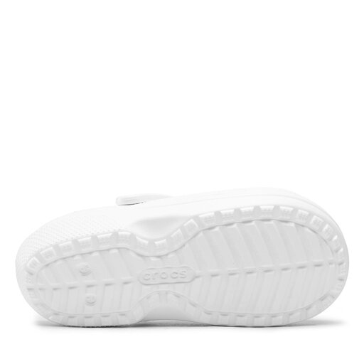 Crocs lined white deals