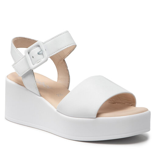 weiße sandalen gabor