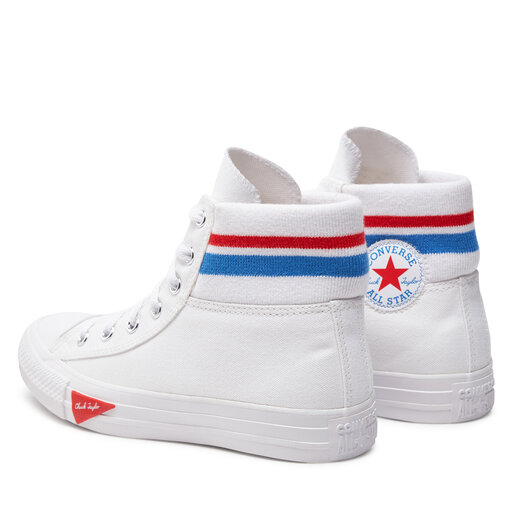 Sneakers aus Stoff Converse Chuck Taylor All Star Retro Sport A06314C WeiB eschuhe