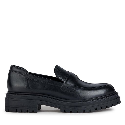 Loafers Geox D Iridea D36HRA 00043 C9999 Noir chaussures
