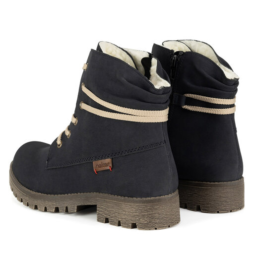 Rieker Damen Stiefeletten Rieker Stiefel Dunkelblau Damen
