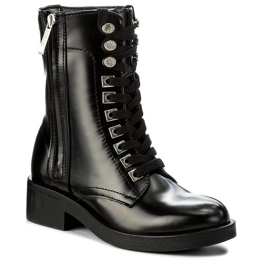 Bottines Guess Zelda FLZEL4 LEA10 BLACK chaussures