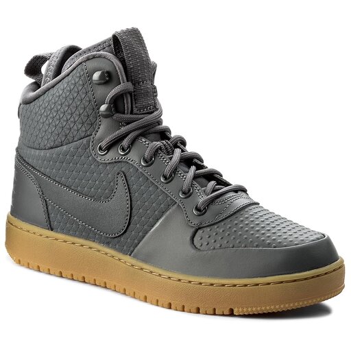 Batai Nike Court Borough Mid Winter 0547 001 Dark Grey Dark Grey Www Eavalyne Lt