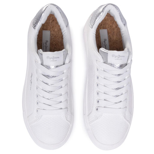 Adams Lamu Pepe Jeans White Αθλητικά Pepe Jeans Adams Lamu