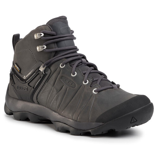 Botas De Senderismo Keen Venture Mid Impermeables Para Hombre - Gris, Ideales Para Trekking