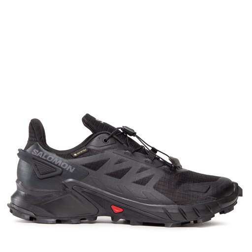 Laufschuhe Salomon Supercross 4 Gtx GORE TEX 417316 26 V0 Schwarz