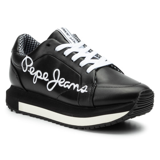 Sneakers Pepe Jeans Zion Smart PLS30907 Black 999 •
