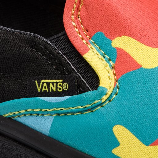 Sneakers aus Stoff Vans Classic Slip On VN0A38F7ULX1 Neon Camo