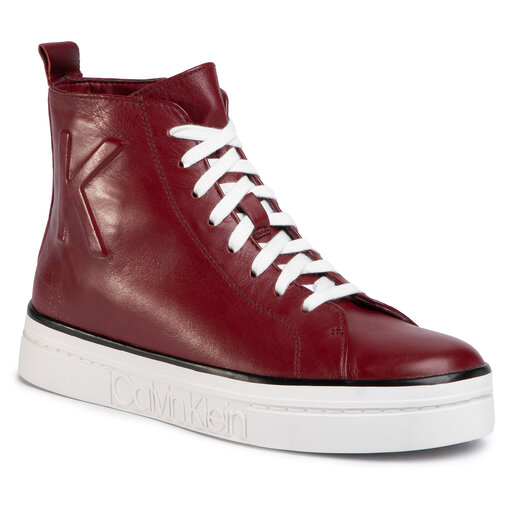Sneakers Calvin Klein Katrice E7548 Dunkelrot