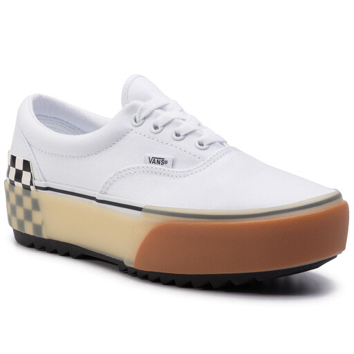Sneakers aus Stoff Vans Era Stacked VN0A4BTOTDC1 WeiB eschuhe