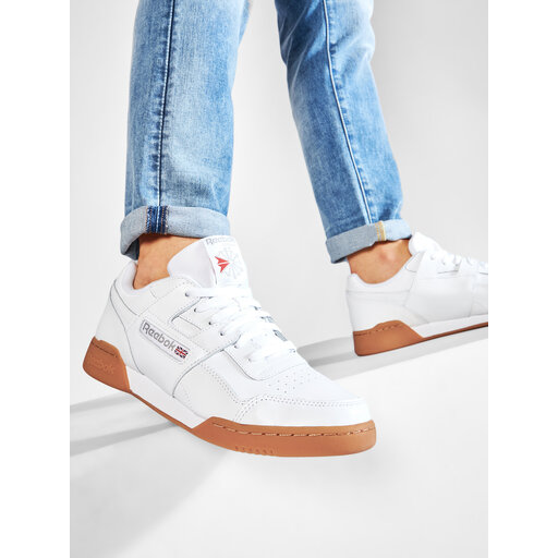 Sneakers Reebok Workout Plus CN2126 Alb epantofi.ro