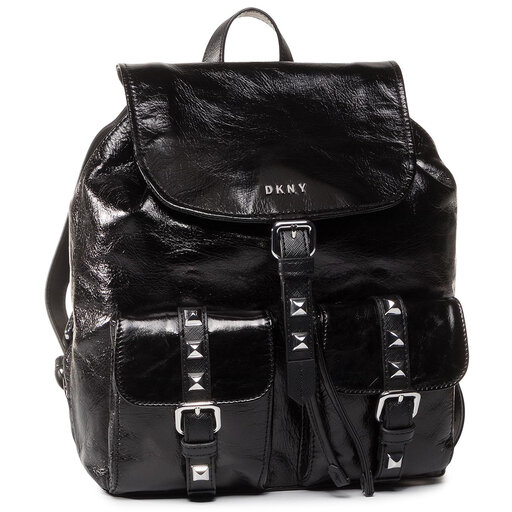 Plecak DKNY NaomiBackpack R01KWH22 Black/Silver BSV