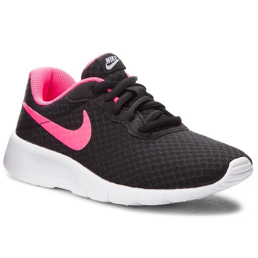 Nike tanjun store black and pink