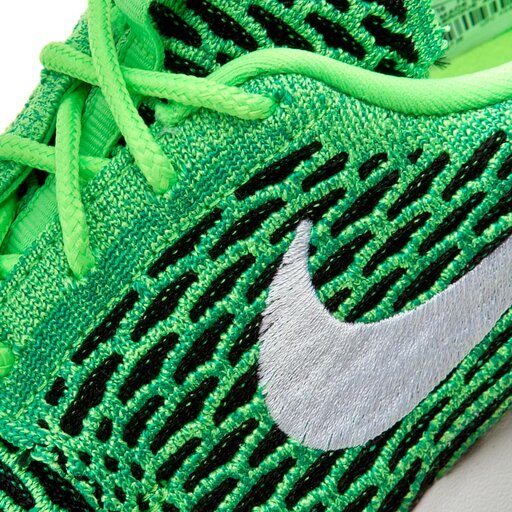 Zapatos Nike Roshe One Flyknit 704927 305 Voltage Green White Lcd