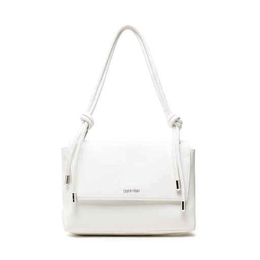 Calvin klein frame top handle online bag
