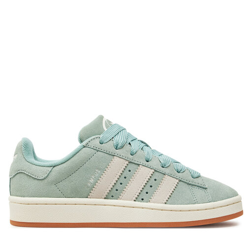 adidas gazelle silver green womens Adidas Campus 00s Dark Green Cloud White main image 1