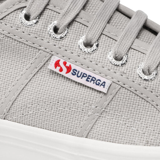 Superga light grey outlet platform