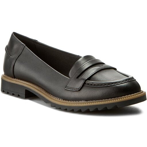 Halbschuhe Clarks Griffin Milly 261011014 Schwarz eschuhe