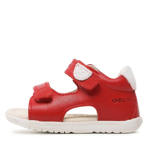 Geox red sandals sales